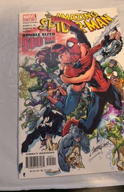 The Amazing Spider-Man #500 (2003)Campbell acover