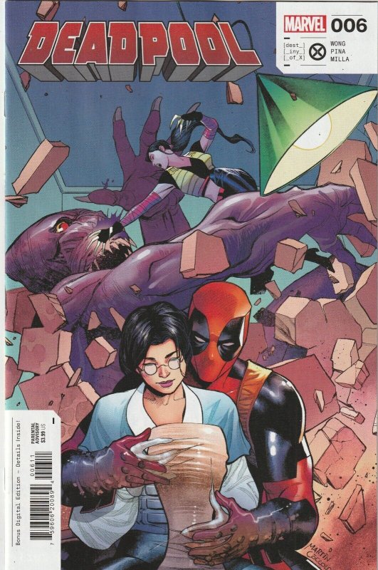 Deadpool # 6 Cover A NM Marvel 2023 [P1]