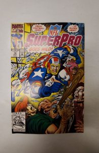 NFL Superpro #10 (1992) NM Marvel Comic Book J717