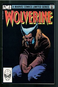 WOLVERINE MINI #3 NM 9.2;BLACK COVER! TOUGH IN NM!! KILLER COPY