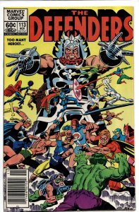 The Defenders #113 (1982) The Defenders