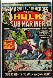 Marvel Super-Heroes #32 (1972) Namor the Sub-Mariner