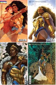 (2022) Nubia Queen of the Amazons #1-4 Complete Variant Cover Set! Wonder Woman