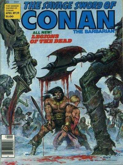 Savage Sword of Conan (1974 series) #39, VF+ (Stock photo)