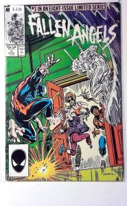 Fallen Angels #3 (1987) Marvel Comics Beast Iceman 1st Print Comic Book