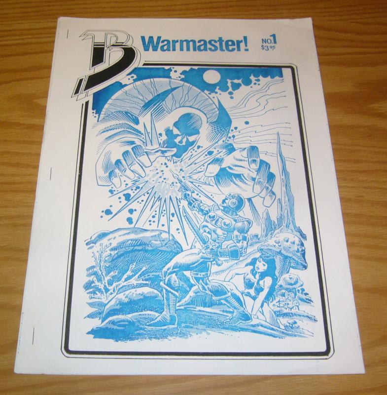 Warmaster! #1 VF butch burcham tabloid size comic