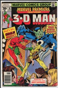 Marvel Premiere #36 (1977) 3-D Man