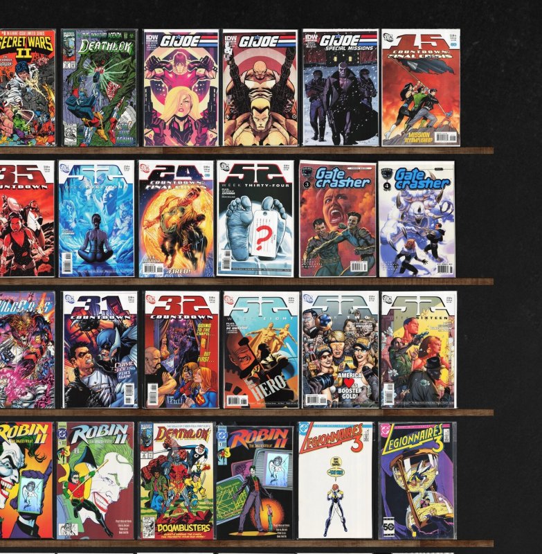 Huge Lot 150+ Comics with 52, Countdown, Adventures Of Superman & More!