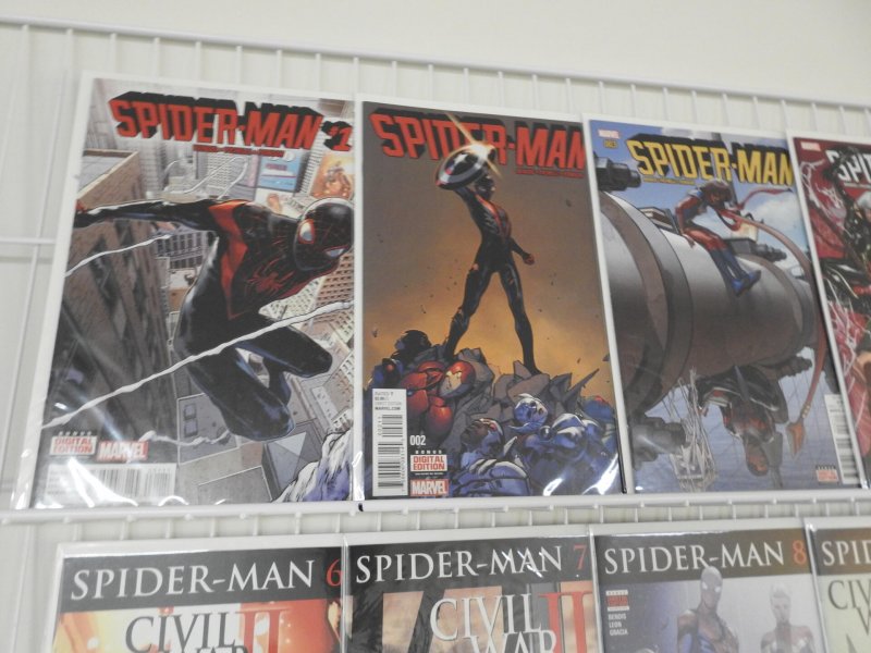 Spider-Man: Miles Morales #1-21 (2017) Complete Set! Beautiful NM- Avg Condition