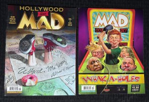 2018 MAD Magazine #2 & #3 FN/FN+ Alfred E Newman What Me Worry? LOT of 2
