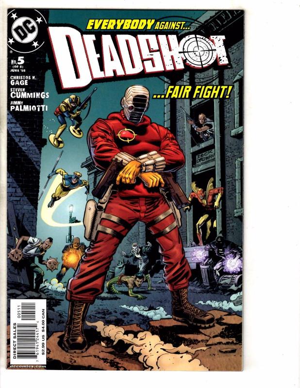 Deadshot Complete DC Comics Limited Series 1 2 3 4 5 Suicide Squad