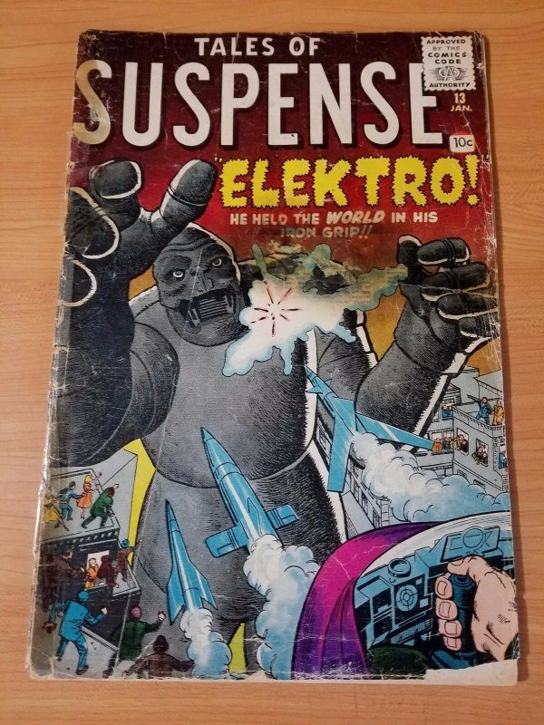 Tales of Suspense #13 ~ FAIR - GOOD GD ~ (1961, Marvel Comics)