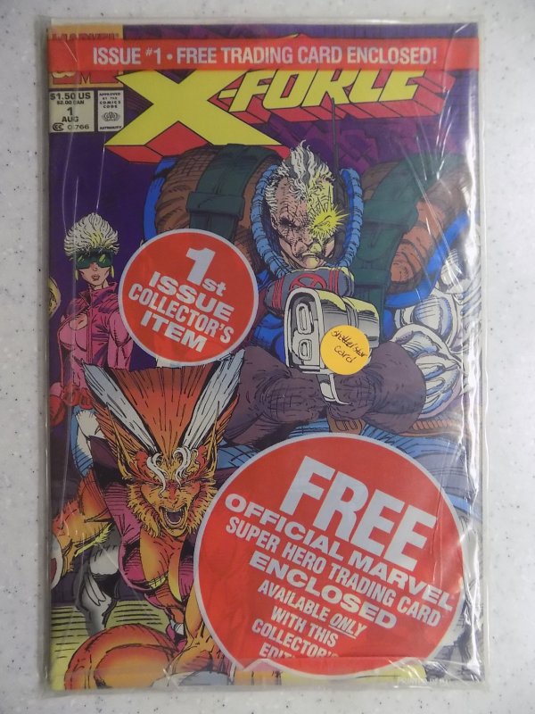 X-FORCE # 1 MARVEL SEALED SHATTERSTAR CARD