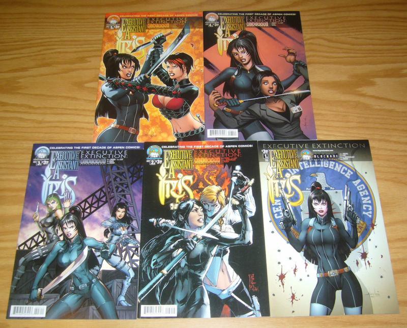 Executive Assistant: Iris vol. 3 #1-5 VF/NM complete series - all A variants set