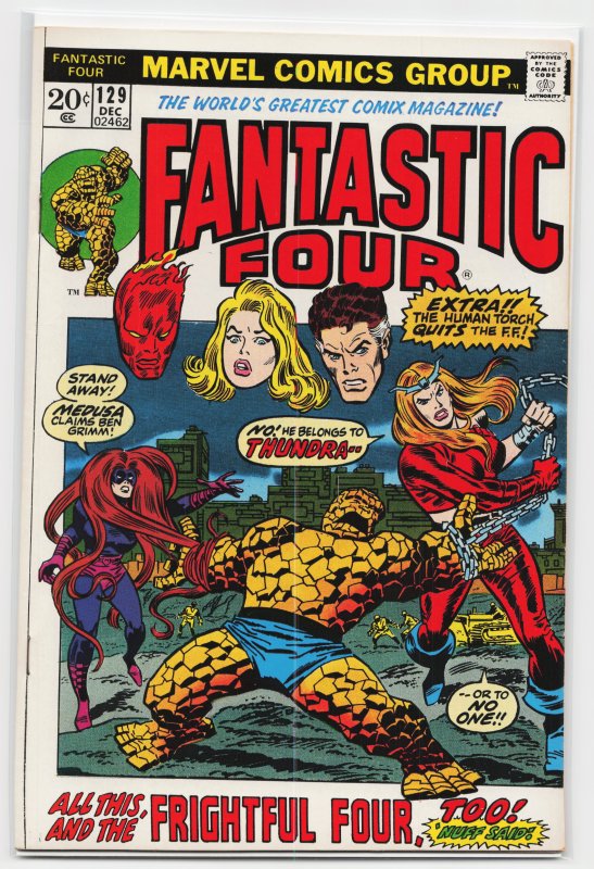 Fantastic Four #129 (1972) Fantastic Four [Key Issue]