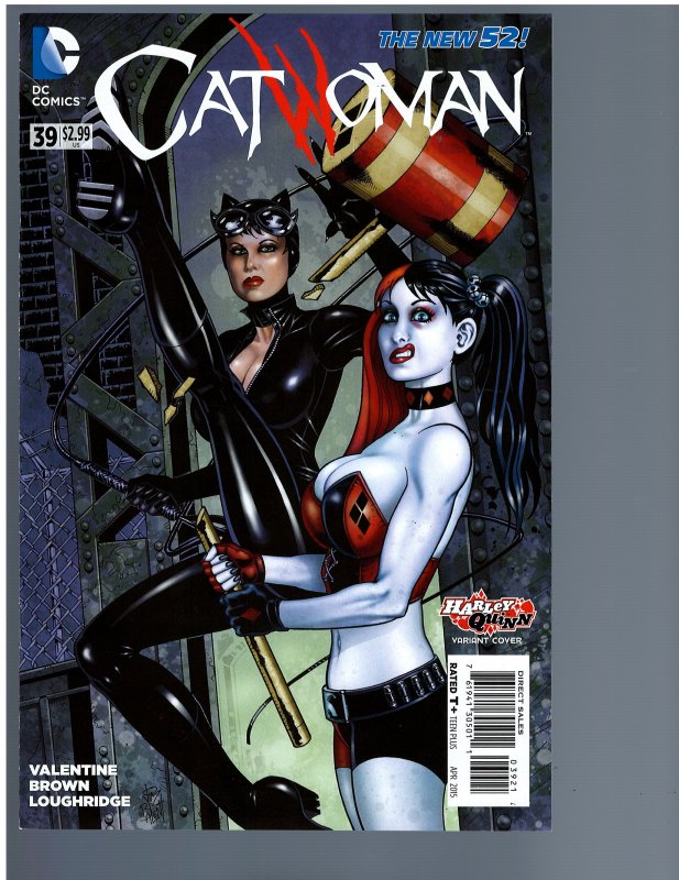 Catwoman #39 (2015) Jim Balent Harley Quinn Variant