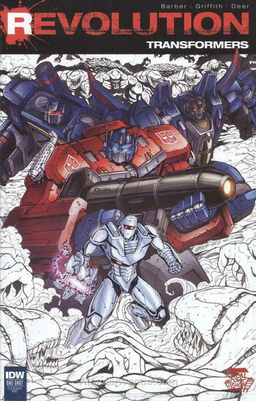 Transformers, The: Revolution #1H VF; IDW | save on shipping - details inside