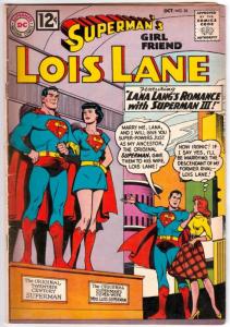 Superman's Girlfriend Lois Lane #36 (Oct-62) FN- Mid-Grade Superman, Lois Lane