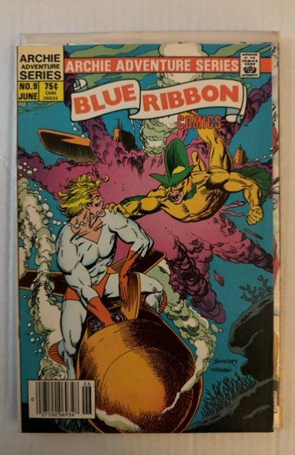 Blue Ribbon Comics #9 (1984) NEWSSTAND EDITION