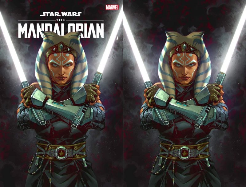 Star Wars Mandalorian #6 HOT* KAEL NGU EXCLUSIVE JEDI AHSOKA VIRGIN VARIANT 2 PK