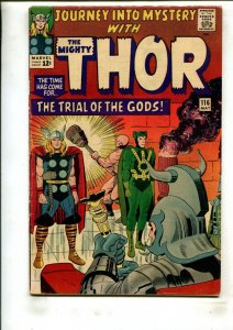 JOURNEY INTO MYSTERY #116 (4.5) LOKI! 1965