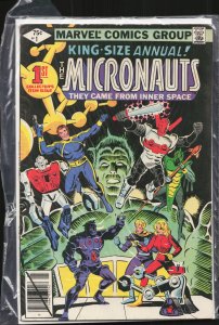 Micronauts Annual #1 (1979) Micronauts / Enigma Force