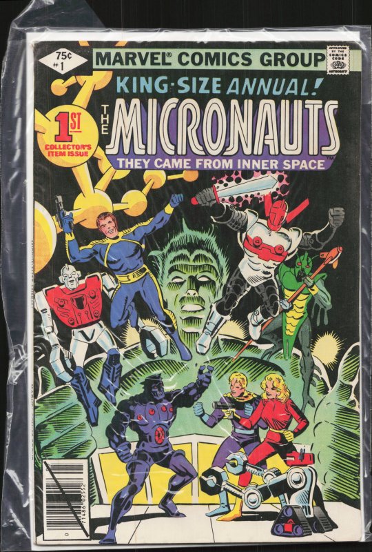 Micronauts Annual #1 (1979) Micronauts / Enigma Force