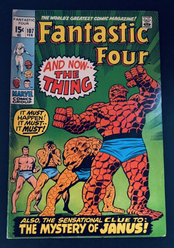 Fantastic Four #107. (1971)