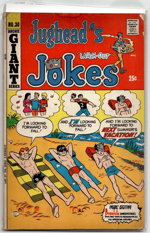 Jughead's Jokes #30 (1972) Jughead