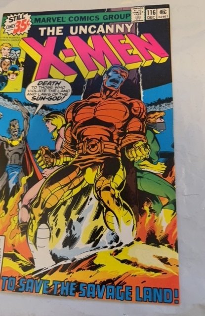 The X-Men #116 (1978)to save a savage land