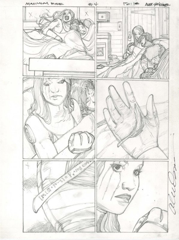 Max Ride First Flight #4 pg 18  Alex Sanchez Art  James Patterson   Maximum Ride