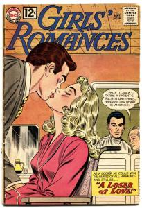 Girls' Romances #86 1962-DC-pretty wheelchair girl-drama-thrills-VG-