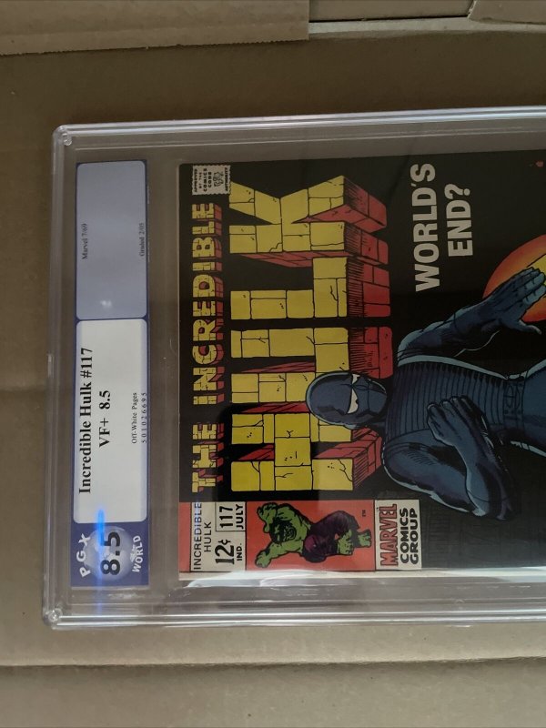 Incredible Hulk #117 PGX  8.5 