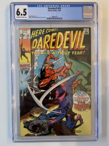 DareDevil #59 - CGC 6.5 - -- The Torpedo. Gene Colan cover art