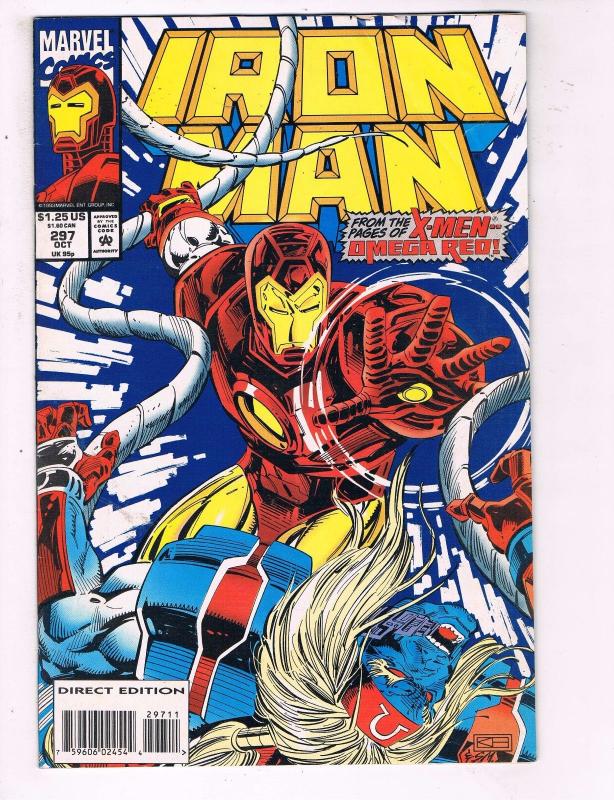 Iron Man # 297 VF/NM Marvel Comics Avengers Captain America Thor Hawkeye!!! SW14