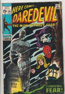 Daredevil #54 (Jul-69) FN/VF Mid-High-Grade Daredevil