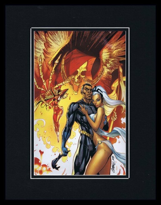 Black Panther #5 Storm 11x14 Framed Poster Display Marvel J Scott Campbell GGA 