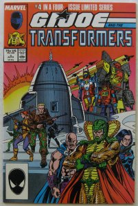 G.I. Joe And The Transformers #4 (Apr 87, Marvel), NM condition