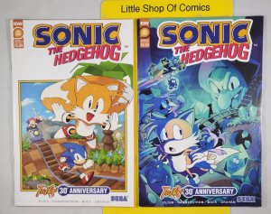 Sonic The Hedgehog Tail's 30th Anniversary Special Cover A & Cover B 2022 IDW