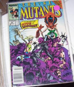 NEW MUTANTS  # 84  1989 ACTS OF VENGEANCE ASGARD +WARRIORS THREE hela  