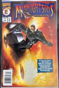 Midnight Sons Unlimited #1 Newsstand Edition! (1993, Marvel) NM-