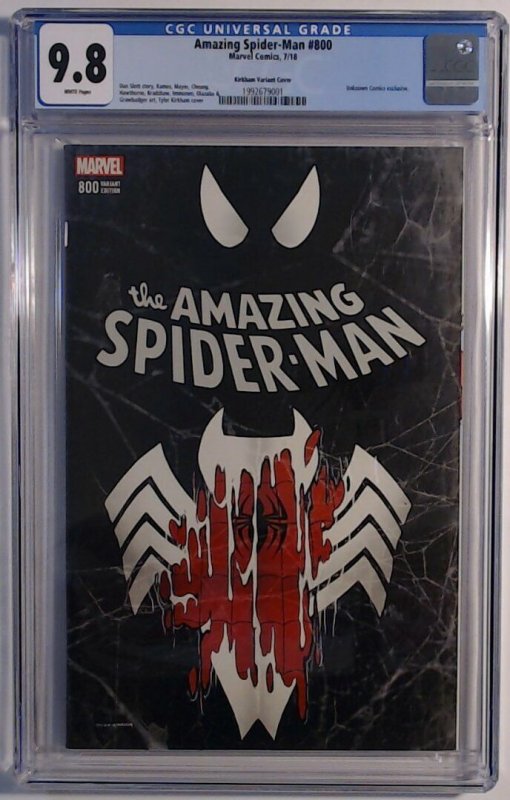 Amazing Spider-Man #800 (Marvel, 2018) Unknown Comics Convention Exclusive - ...