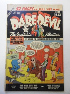 Daredevil Comics #63 (1950) VG- Condition