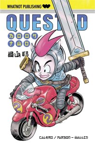 Quested #2 Cvr D Calero Akira Toriyama Homage Whatnot Publishing Comic Book