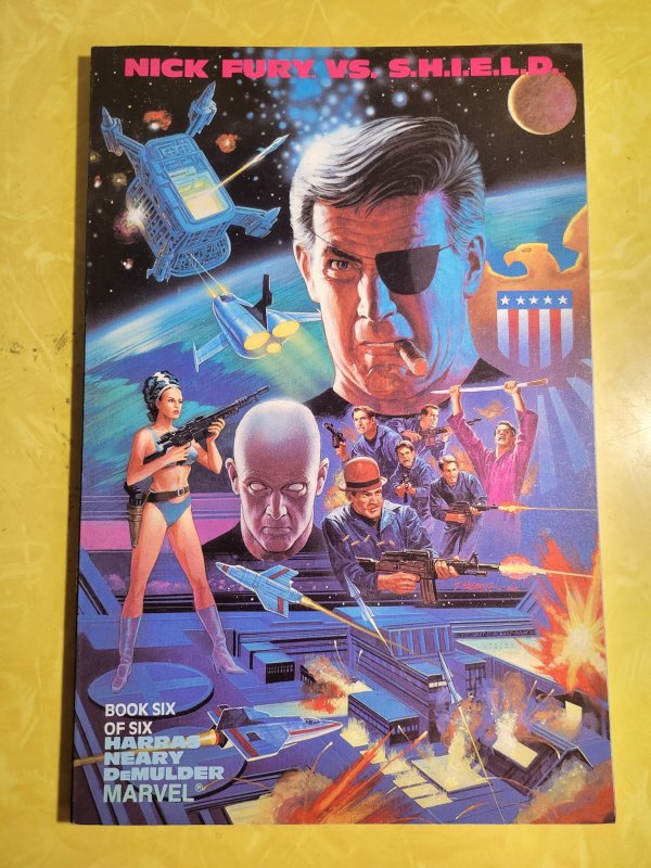 Nick Fury vs. S.H.I.E.L.D. #1 through 6 (1988) Complete
