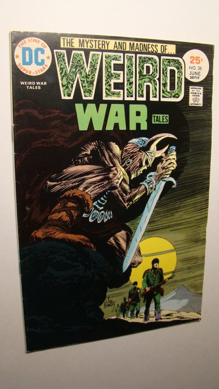 WEIRD WAR TALES 38 *NICE COPY* 1972 KUBERT ART DC WAR