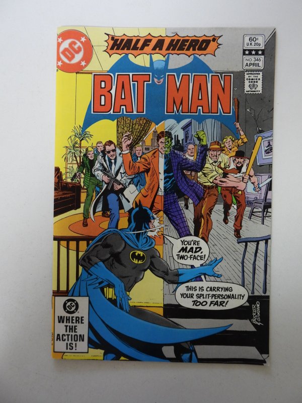 Batman #346 (1982) FN/VF condition