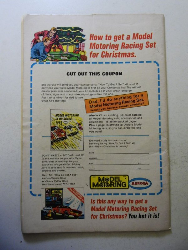 Strange Adventures #196 (1967) VG Condition