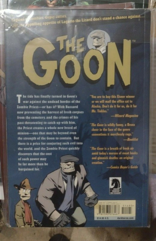 THE GOON - WICKED INCLINATIONS  TPB VOL 1 ERIC POWELL DARK HORSE 2004