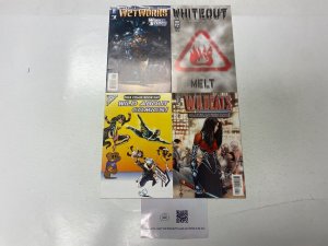 4 WILDSTORM comic books Wetworks #1 Whiteout #1 FCBD WildCATS Nemesis 31 KM21